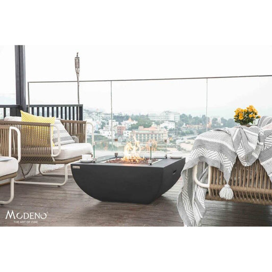 Aurora Fire PIT - side view patio