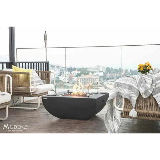 AURORA FIRE PIT - sideview patio