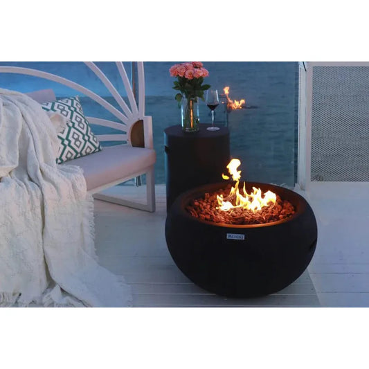 YORK FIRE BOWL - side view