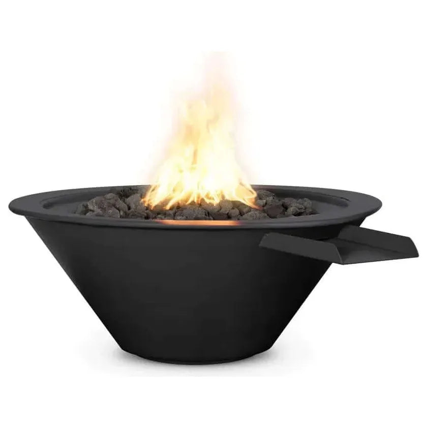 CAZO FIRE & WATER BOWL - POWDER COATED METAL - catalog view