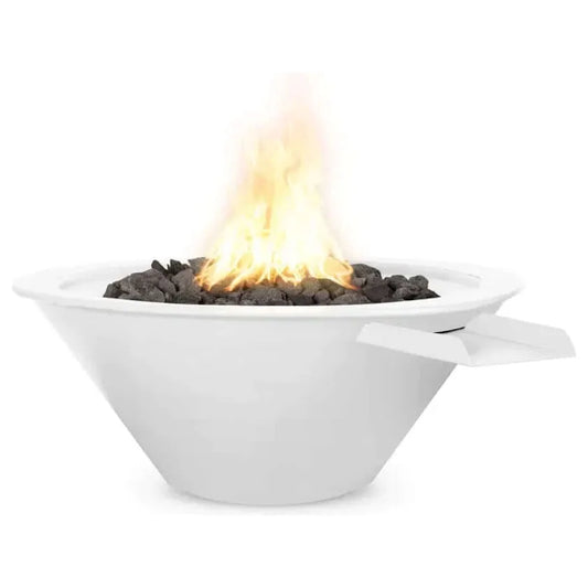 CAZO FIRE & WATER BOWL - POWDER COATED METAL - catalog view