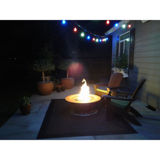 Saturn Fire Pit - side view