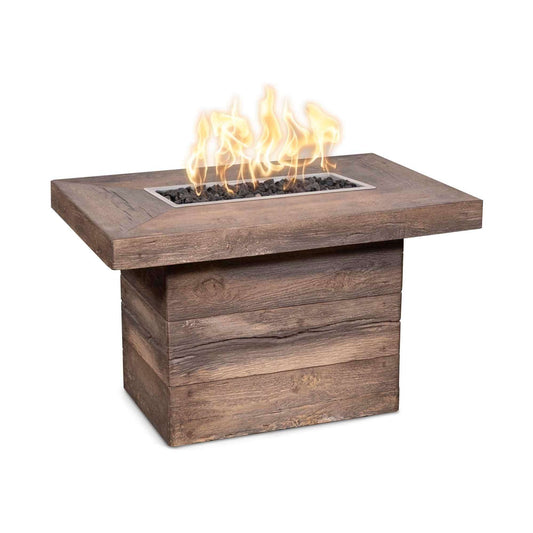 ALBERTA FIRE TABLE - WOODGRAIN/BLACK AND WHITE COLLECTION - catalog view