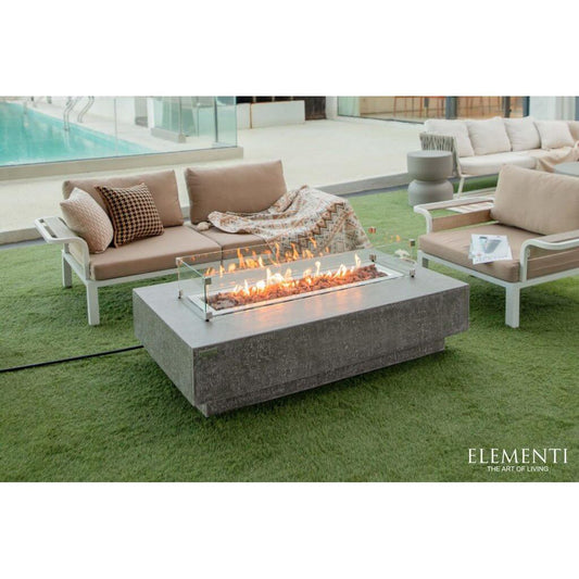 Hampton Fire Table - side view