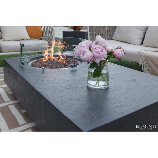 Metropolis Fire Table - top view