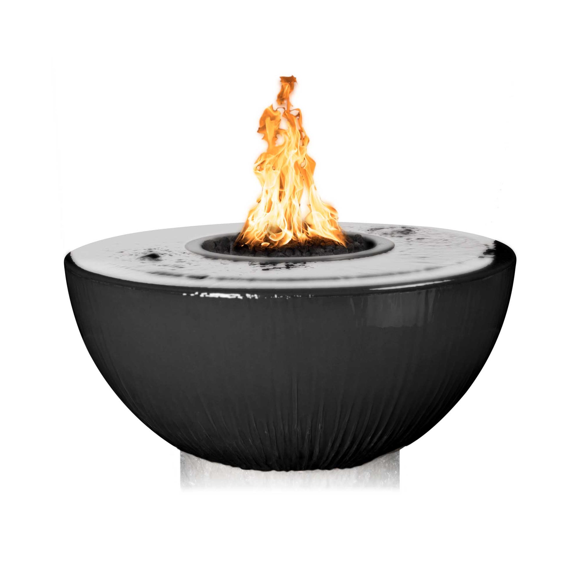 SEDONA FIRE & WATER BOWL -360 DEGREE SPILL - GFRC CONCRETE - catalog view