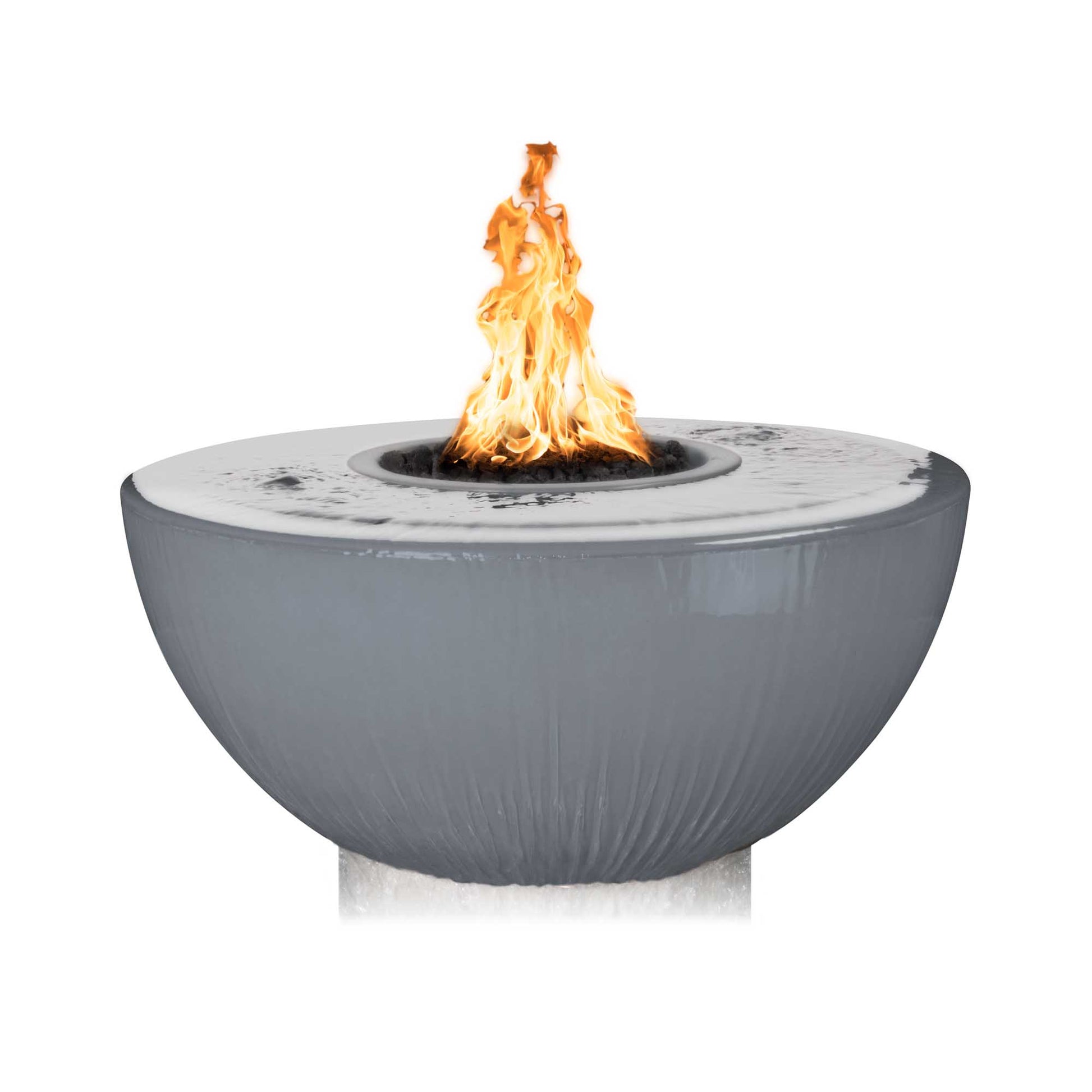 SEDONA FIRE & WATER BOWL -360 DEGREE SPILL - GFRC CONCRETE - catalog view