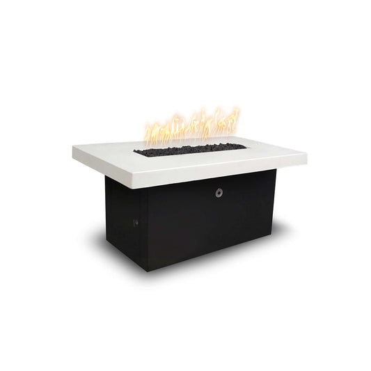 ALBERTA FIRE TABLE - WOODGRAIN/BLACK AND WHITE COLLECTION - catalog view