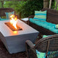 ANGELUS FIRE PIT - GFRC CONCRETE - top view patio