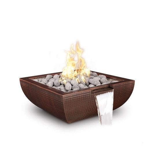 AVALON FIRE & WATER BOWL - HAMMERED COPPER/STAINLESS STEEL - catalog view