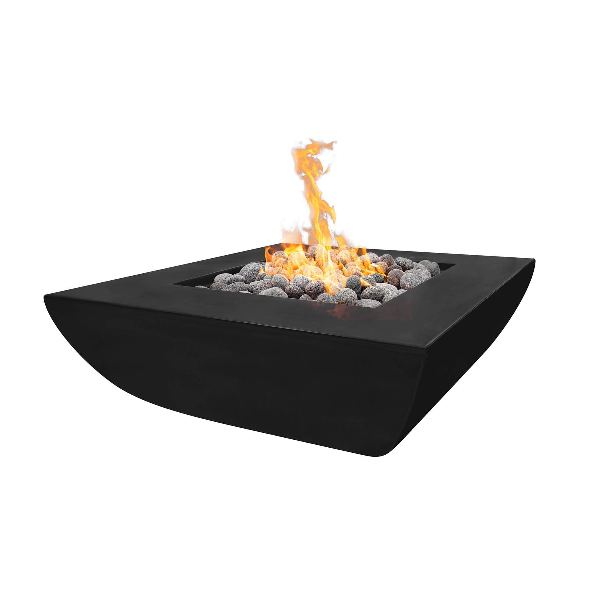 AVALON FIRE PIT - WIDE LEDGE - GFRC CONCRETE