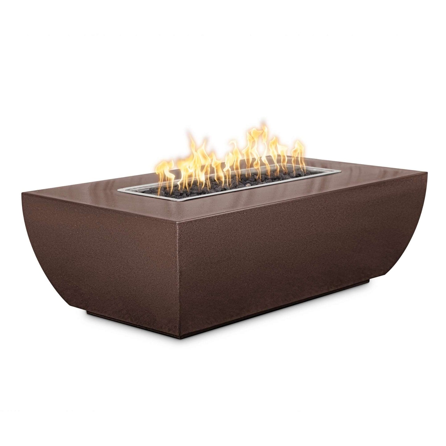 AVALON FIRE PIT - LINEAR - POWDER COATED METAL - catalog view