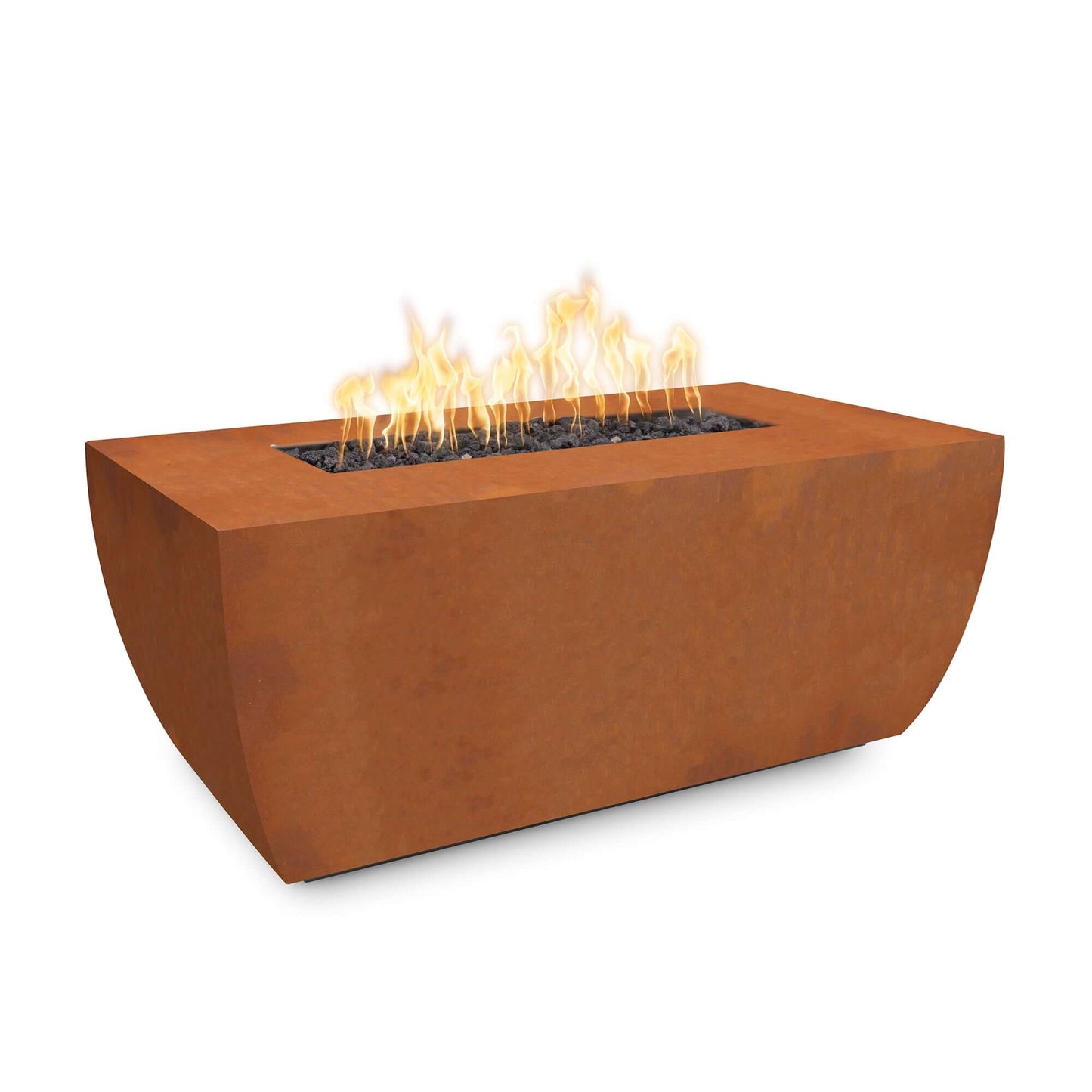 AVALON FIRE PIT - LINEAR - POWDER COATED METAL - catalog view