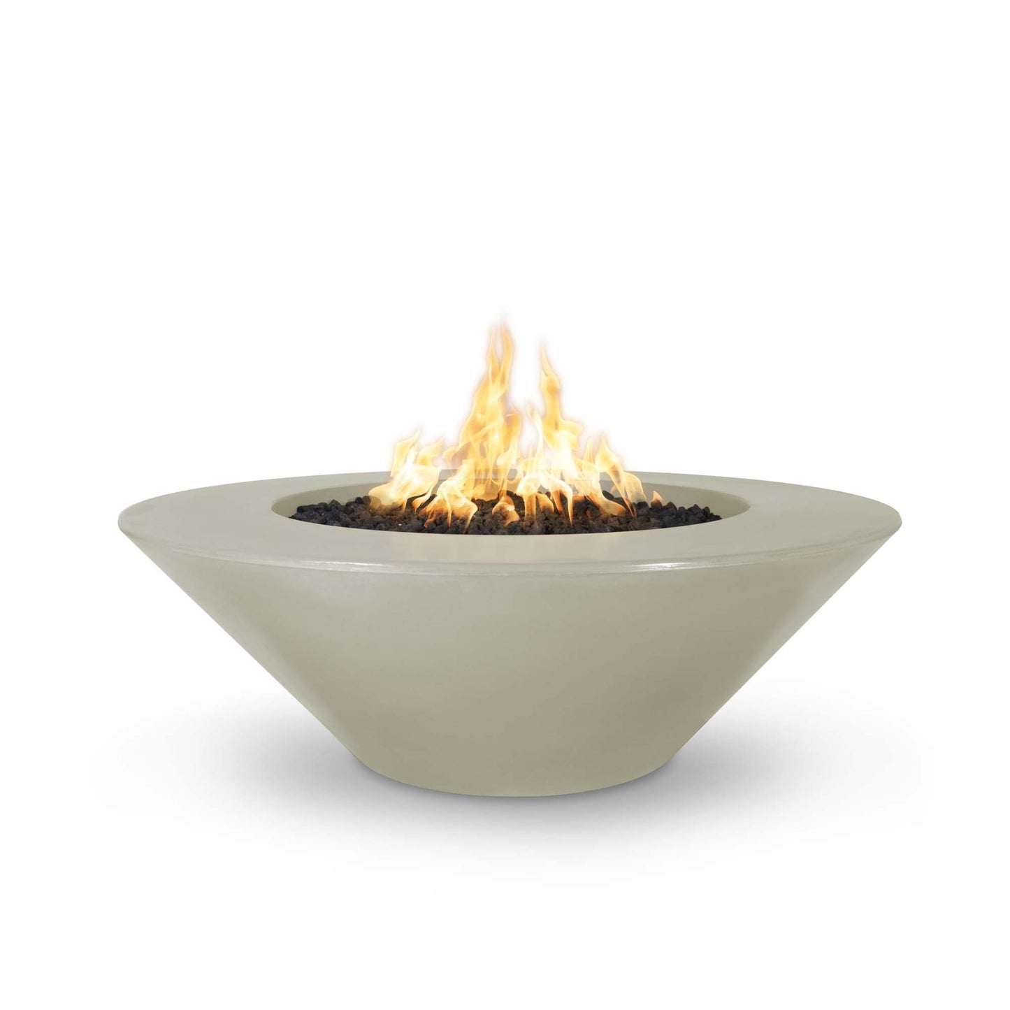 CAZO FIRE PIT - WIDE LEDGE - POWDER COATED METAL - catalog view