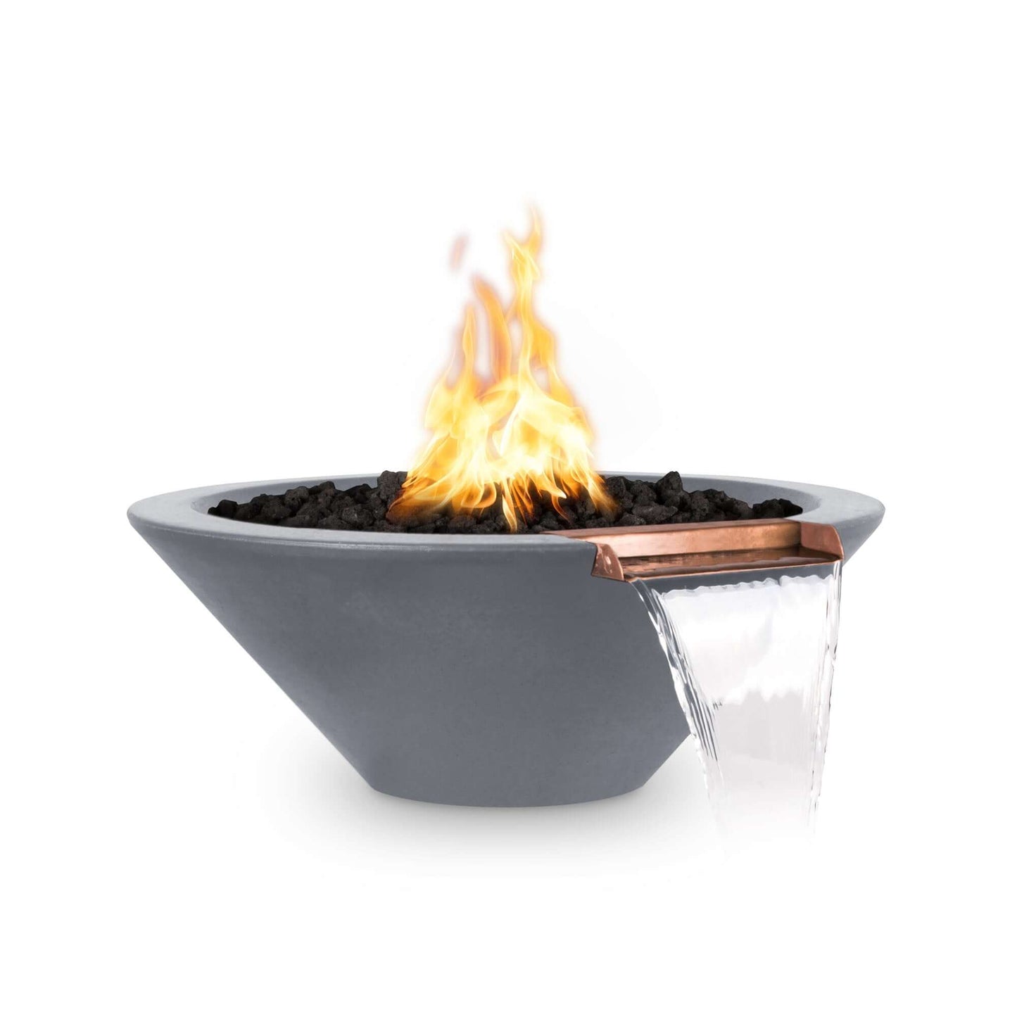 CAZO FIRE & WATER BOWL - GFRC CONCRETE - catalog view