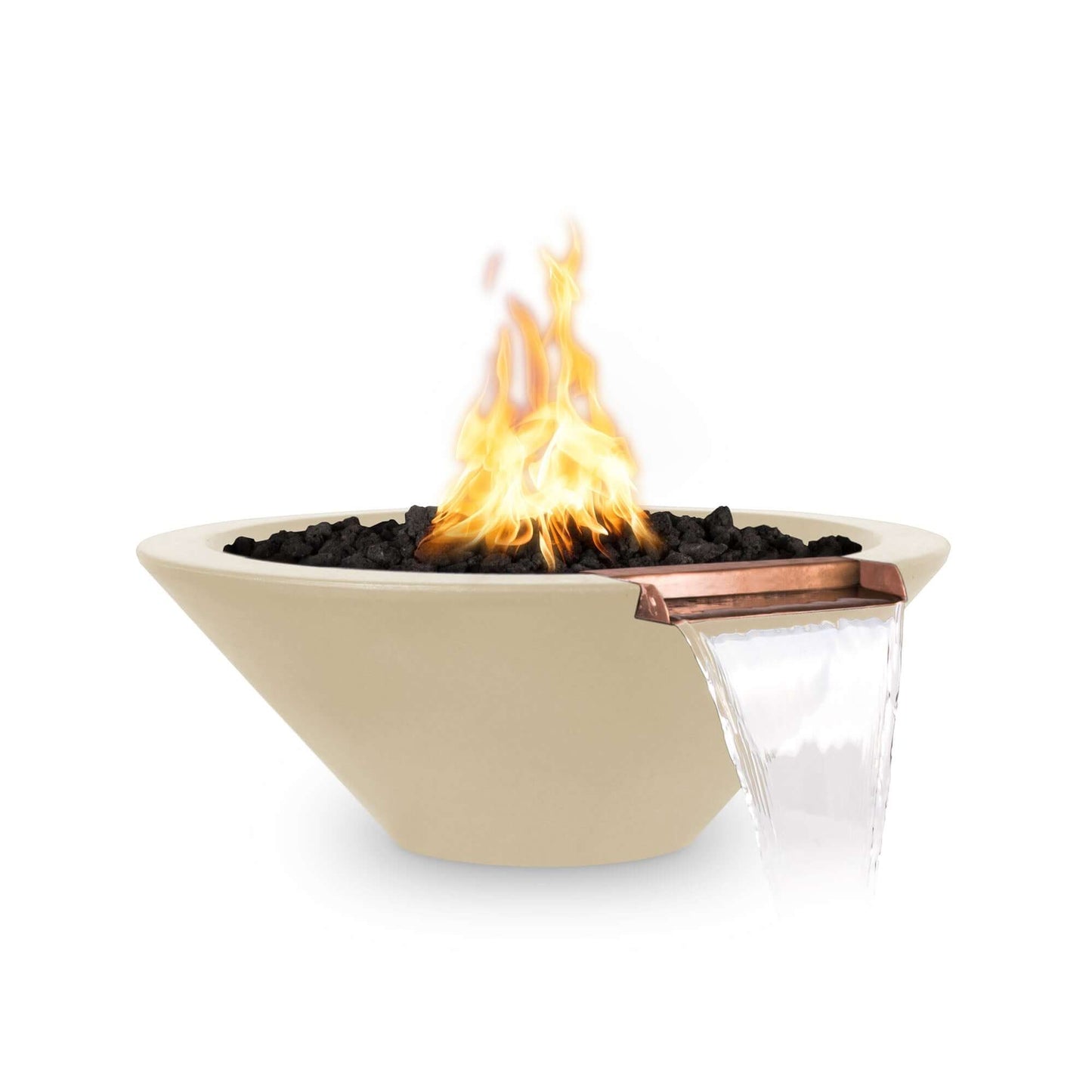 CAZO FIRE & WATER BOWL - GFRC CONCRETE - catalog view