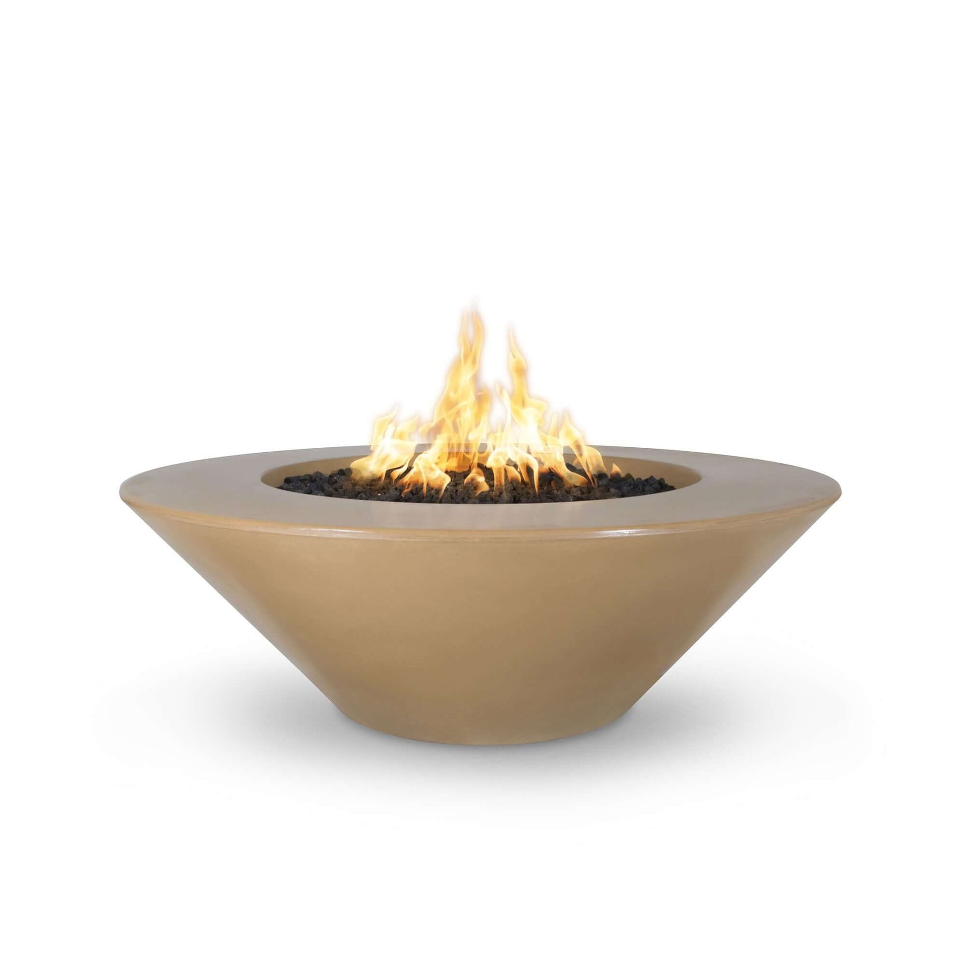 CAZO FIRE PIT - WIDE LEDGE - POWDER COATED METAL - catalog view