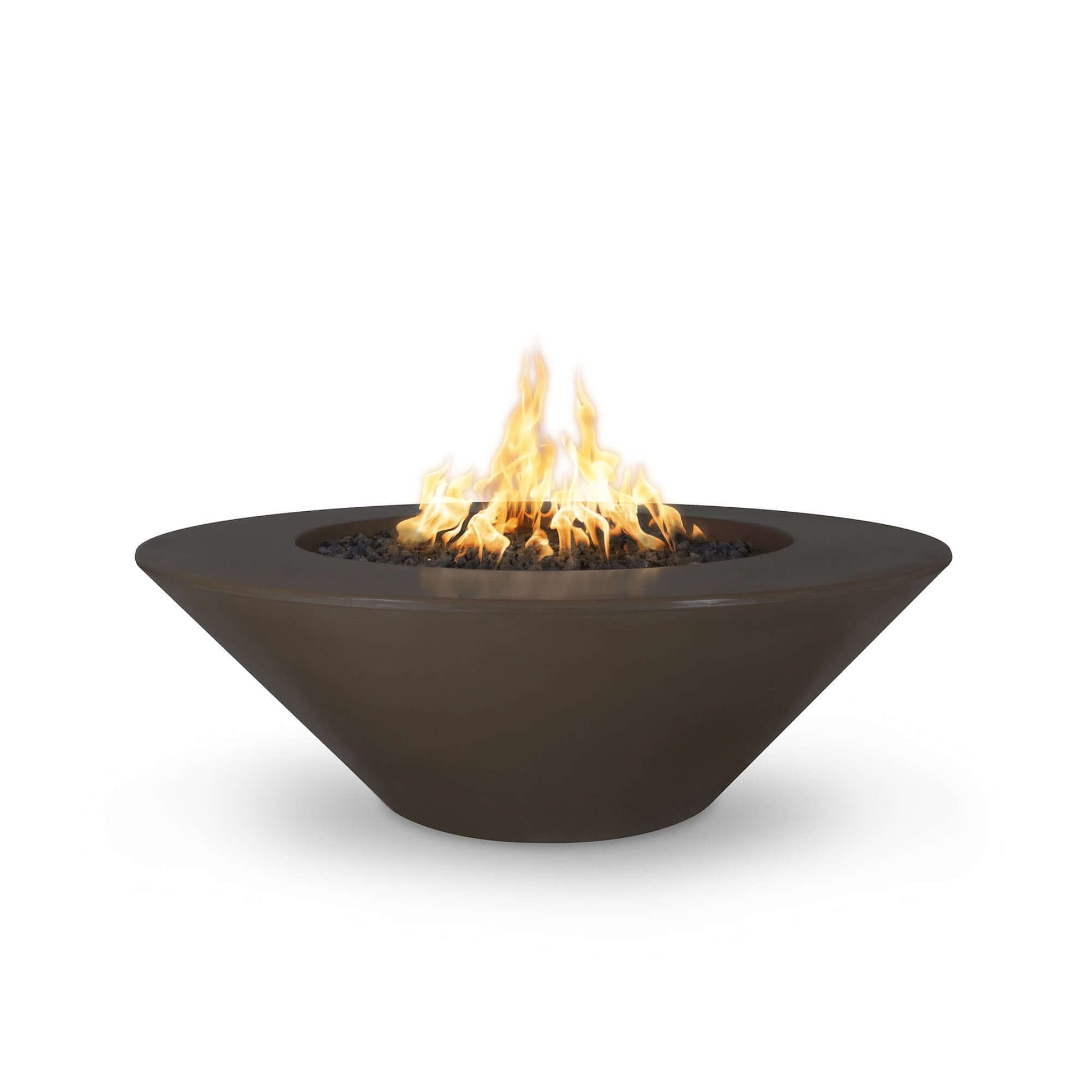 CAZO FIRE PIT - WIDE LEDGE - POWDER COATED METAL - catalog view