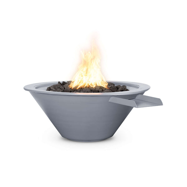 CAZO FIRE & WATER BOWL - POWDER COATED METAL - catalog view