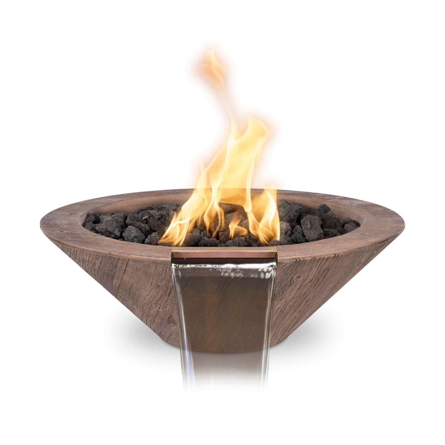 CAZO FIRE & WATER BOWL - WOODGRAIN - catalog view