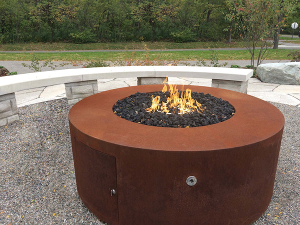 UNITY FIRE PIT - METAL COLLECTION - side view