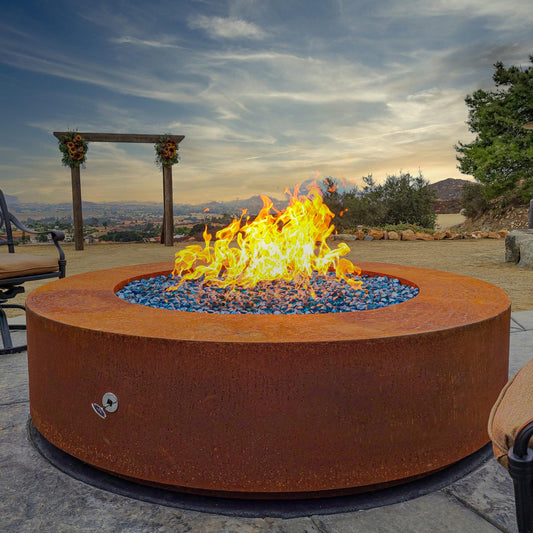 UNITY FIRE PIT - METAL COLLECTION - side view