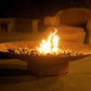 Asia Fire Pit - sideview patio