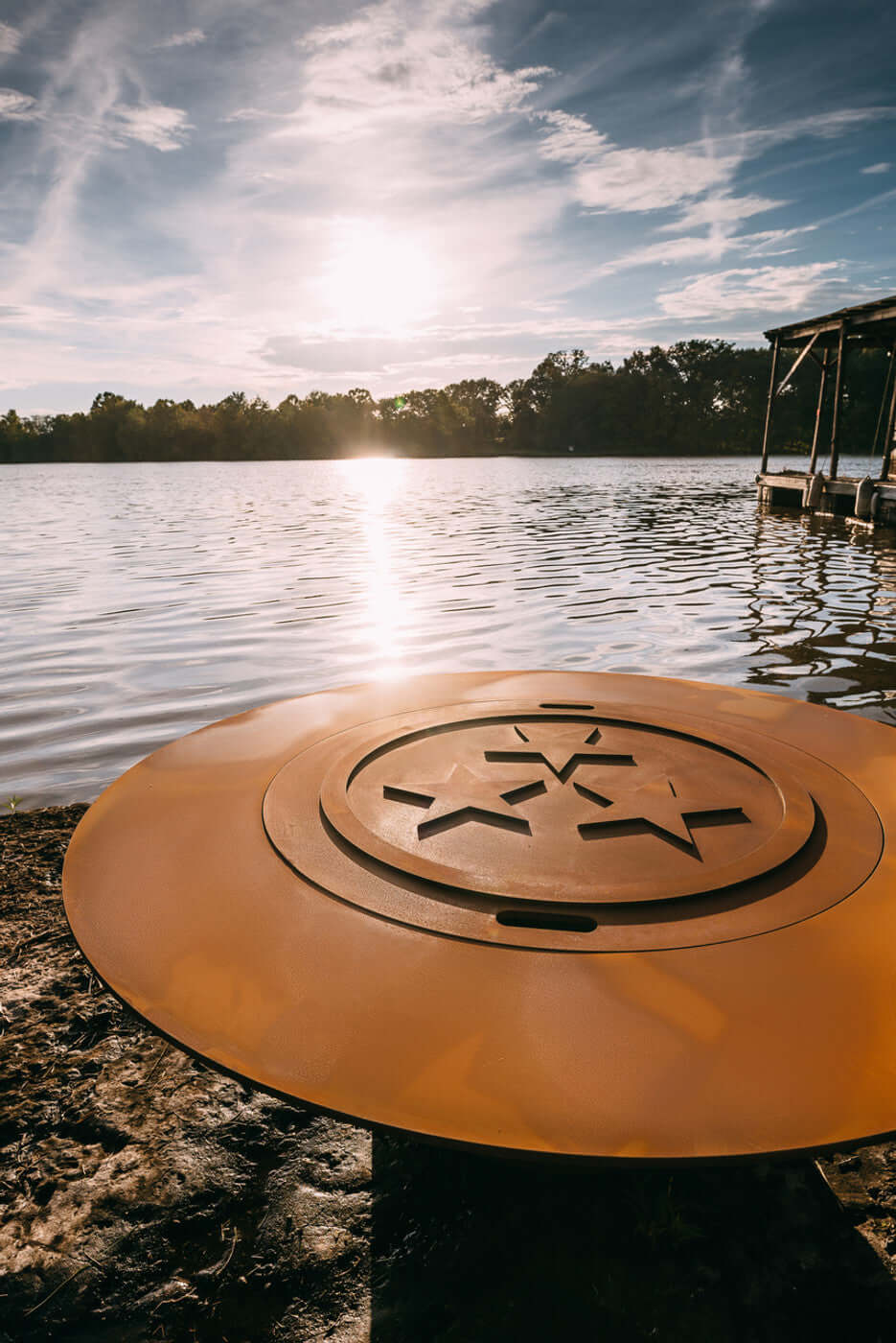 Magnum Fire Pit - top view