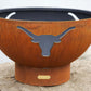 Longhorn Fire Pit - side view