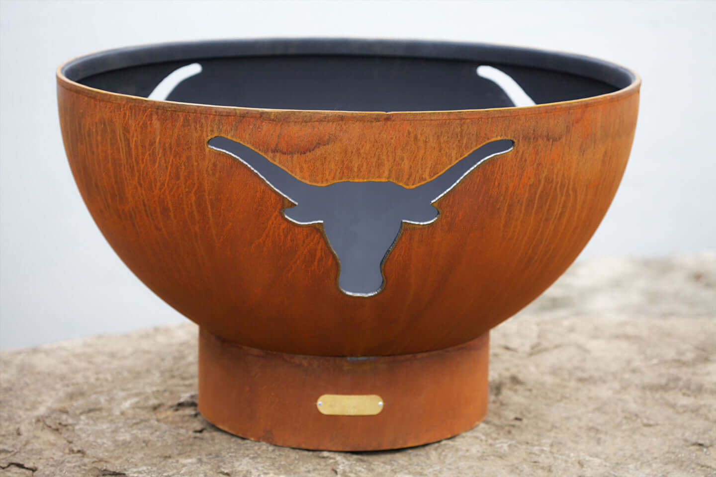 Longhorn Fire Pit - side view