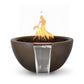 LUNA FIRE & WATER BOWL - GFRC CONCRETE - catalog view