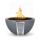 LUNA FIRE & WATER BOWL - GFRC CONCRETE - catalog view