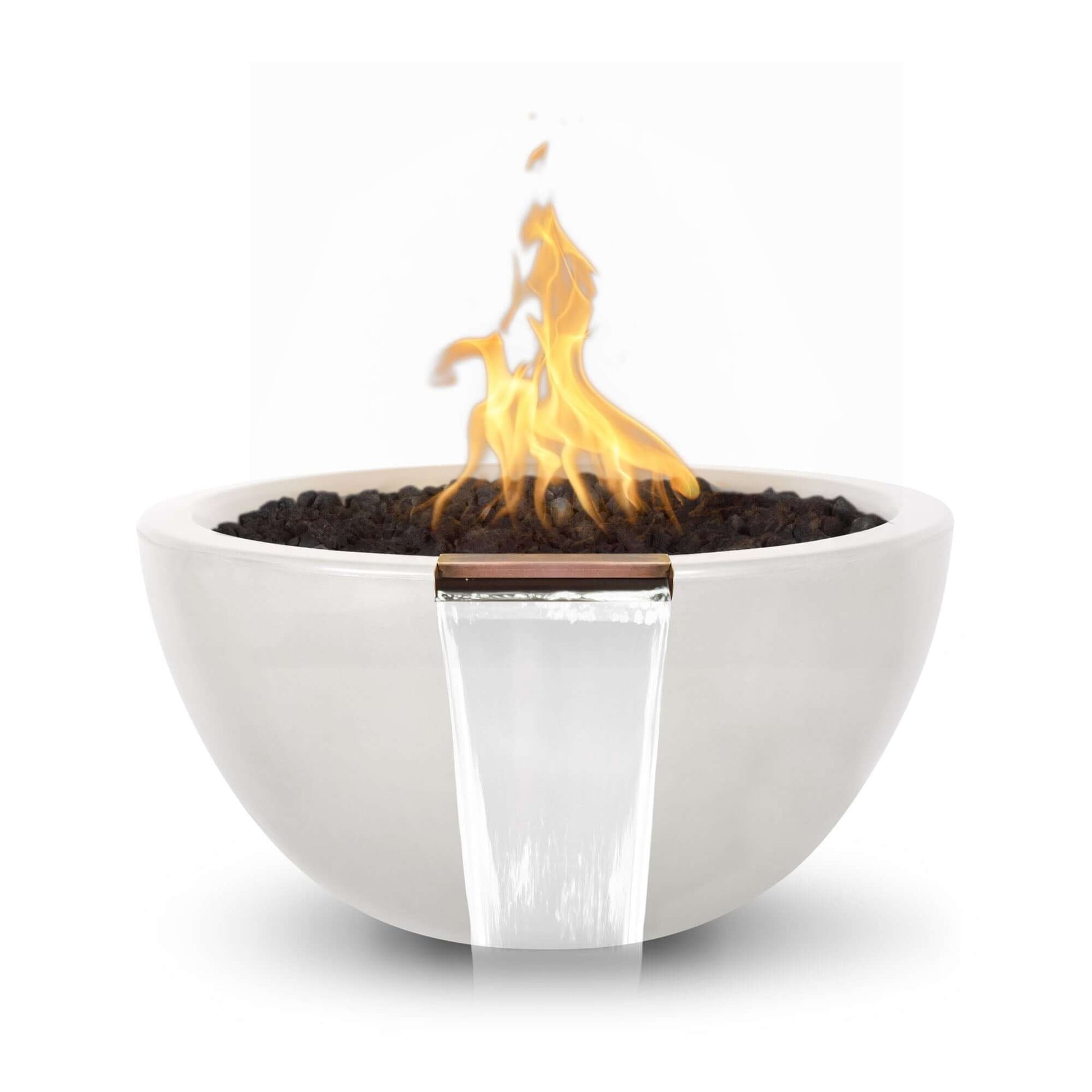 LUNA FIRE & WATER BOWL - GFRC CONCRETE - catalog view