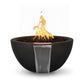 LUNA FIRE & WATER BOWL - GFRC CONCRETE - catalog view