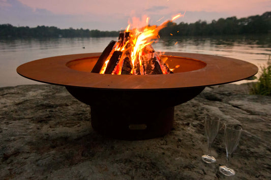 Magnum Fire Pit - side view