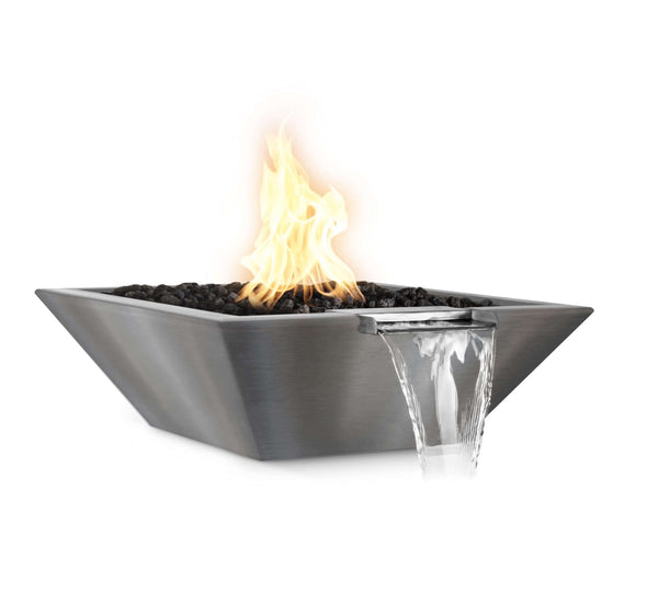 MAYA FIRE AND WATER BOWL - STAINLESS STEEL - catalog view