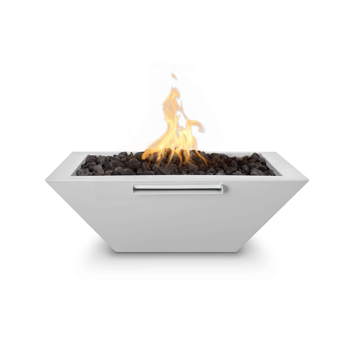 MAYA FIRE AND WATER BOWL - POWDER COATED METAL - catalog view