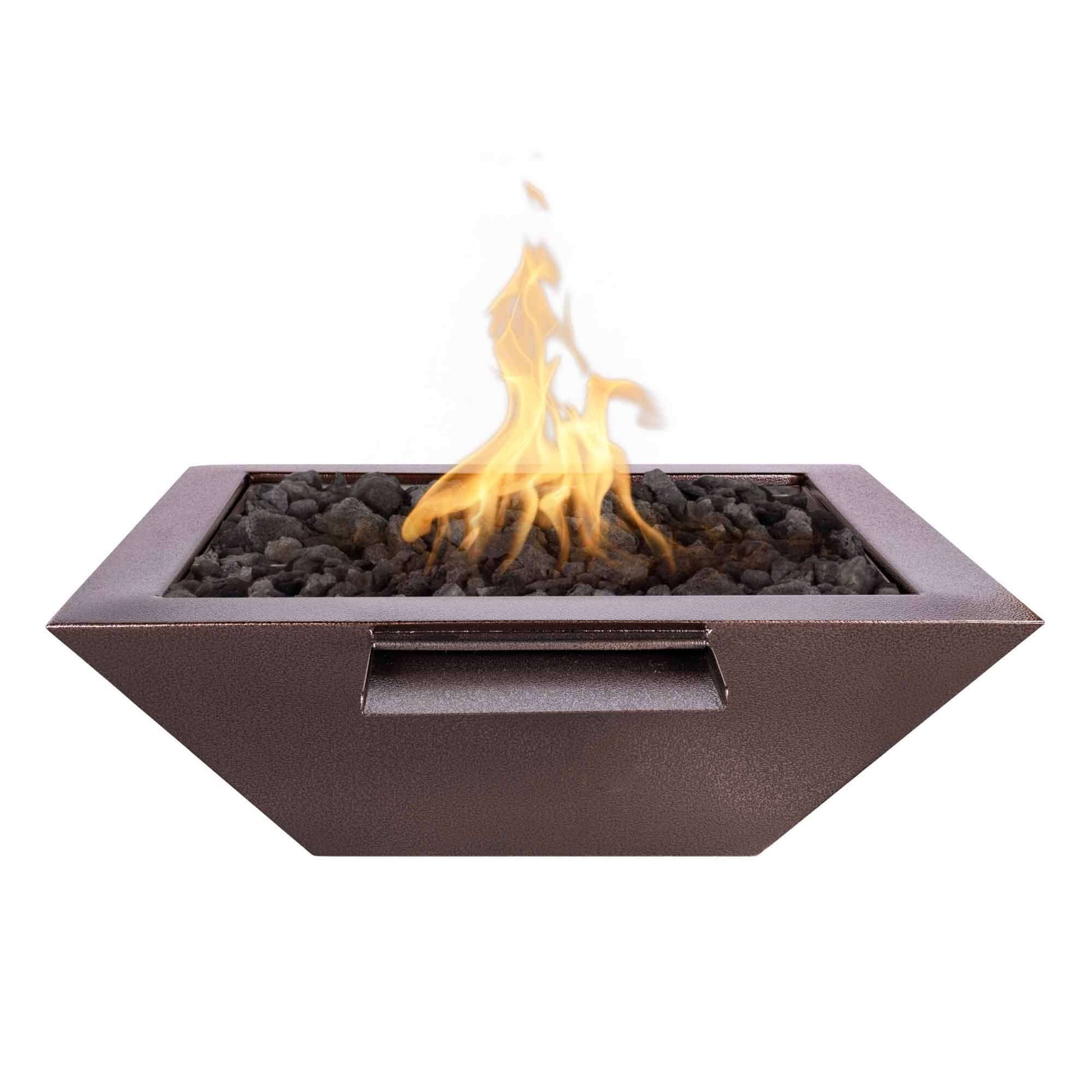 MAYA FIRE AND WATER BOWL - POWDER COATED METAL - catalog view