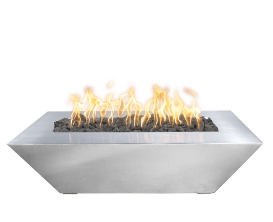 MAYA FIRE BOWL - LINEAR HAMMERED COPPER/STAINLESS STEEL - catalog view