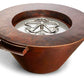 MESA FIRE & WATER BOWL - HAMMERED COPPER - catalog view