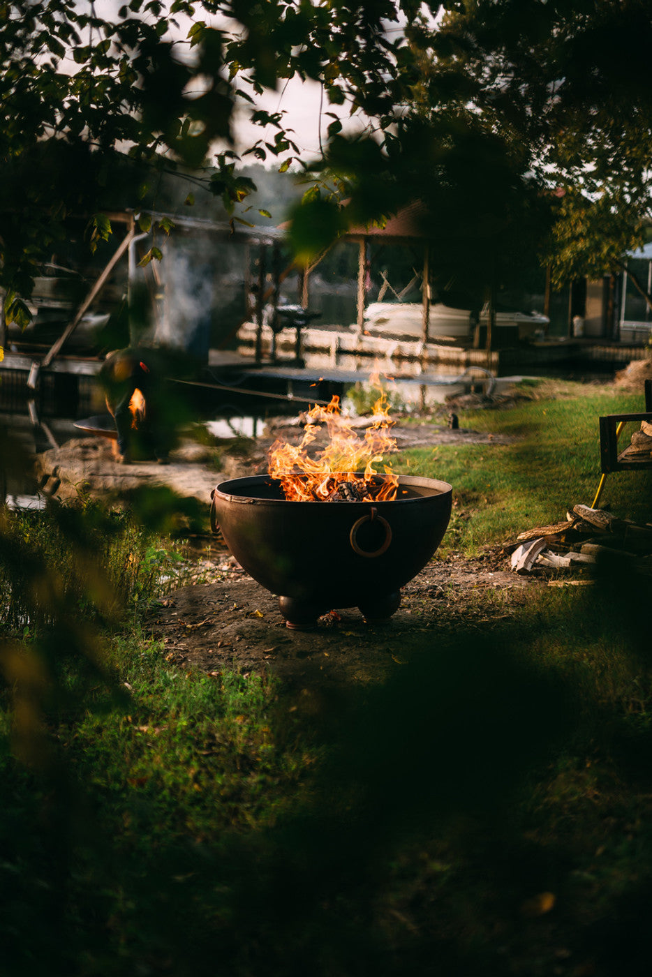 Nepal Fire Pit - side view