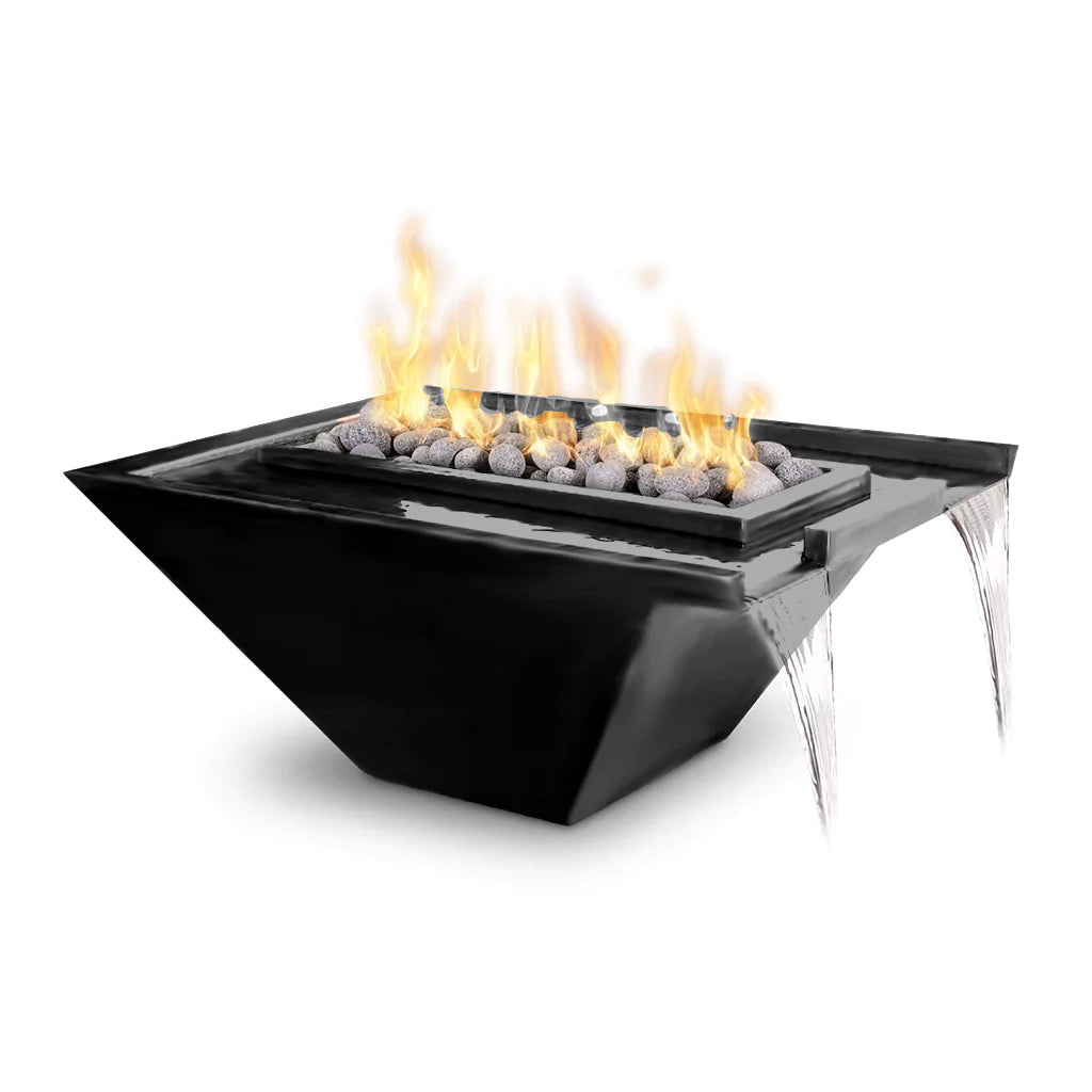 NILE FIRE & WATER BOWL - POWDER COATED METAL - catalog view