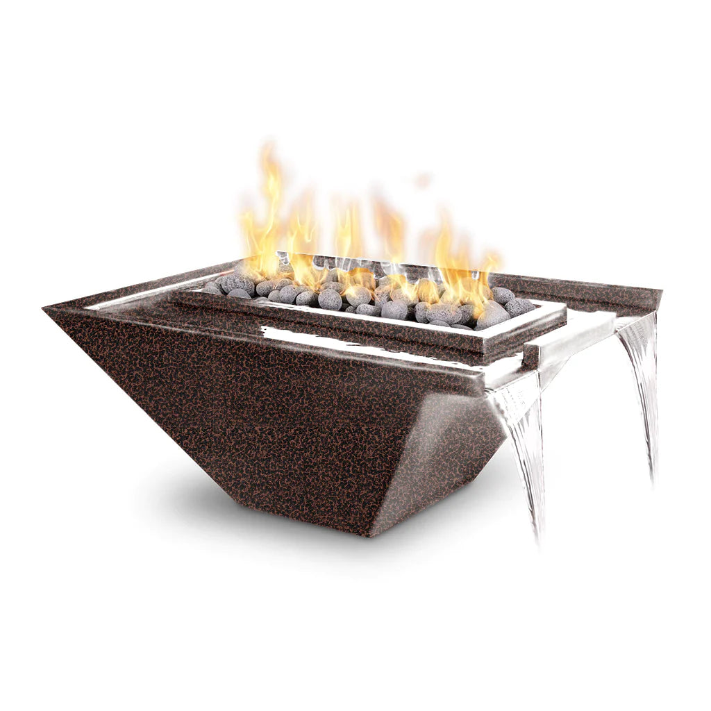 NILE FIRE & WATER BOWL - POWDER COATED METAL - catalog view