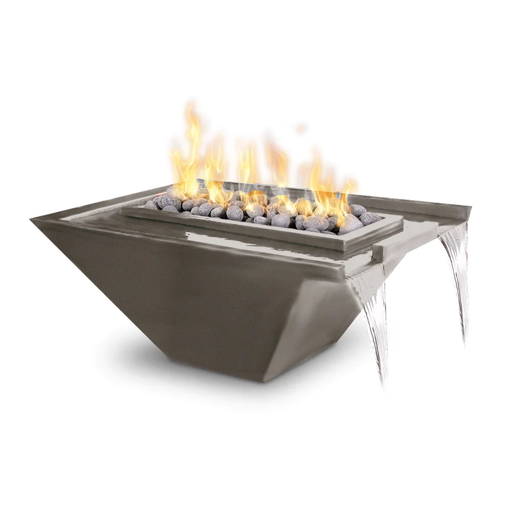 NILE FIRE & WATER BOWL - POWDER COATED METAL - catalog view