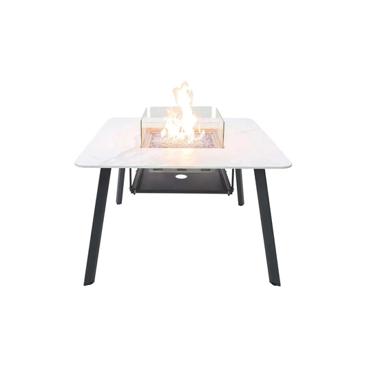 Helsinki Marble Porcelain Dining Table - catalog view