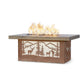 OUTBACK FIRE TABLE - CATTLE RANCH/DEER COUNTRY - POWDER COATED - catalog view