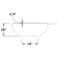 SEDONA FIRE & WATER BOWL - GRAVITY SPILL - HAMMERED COPPER - spec sheet