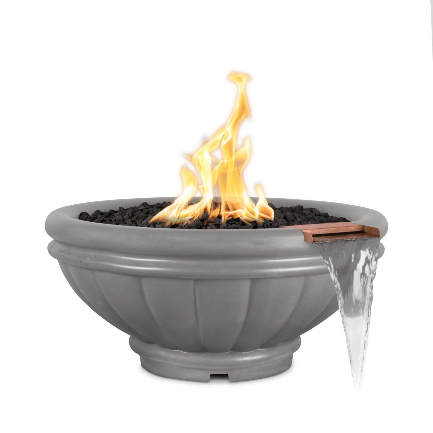 ROMA FIRE AND WATER BOWL -GFRC CONCRETE - catalog view