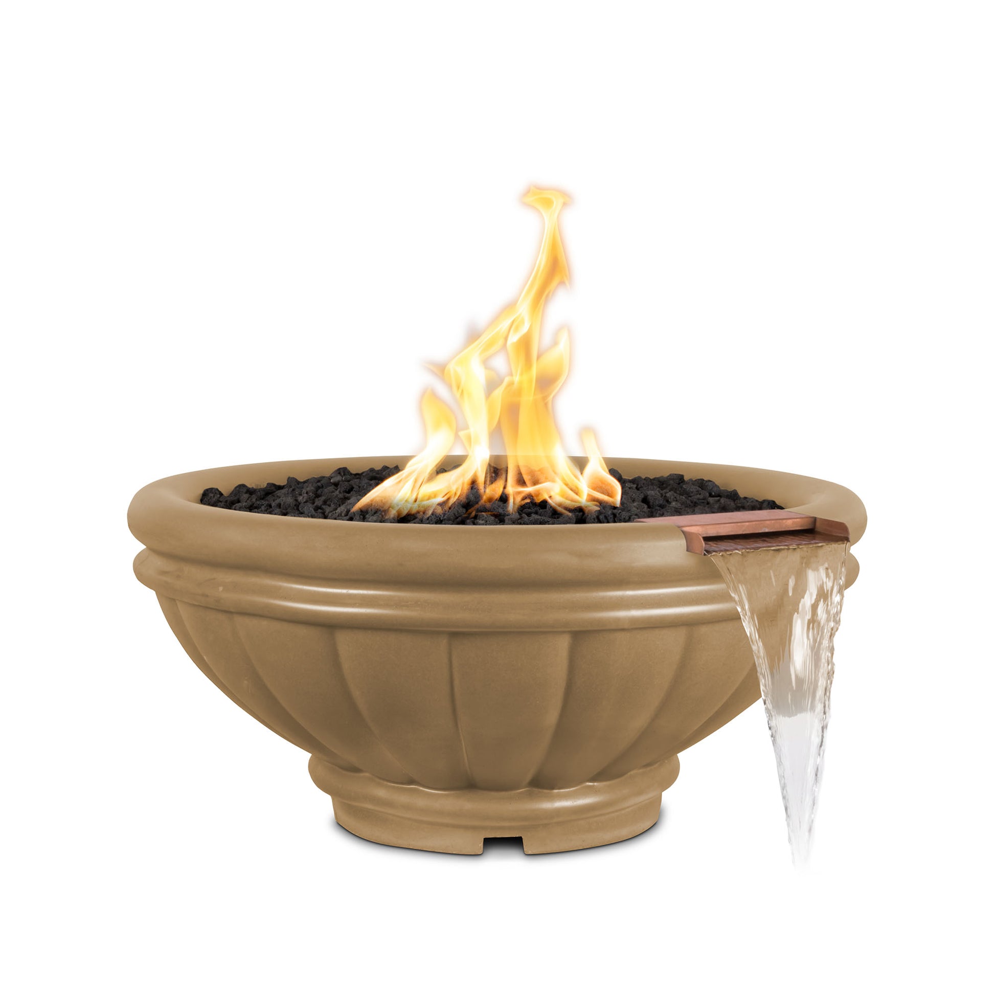 ROMA FIRE AND WATER BOWL -GFRC CONCRETE - catalog view