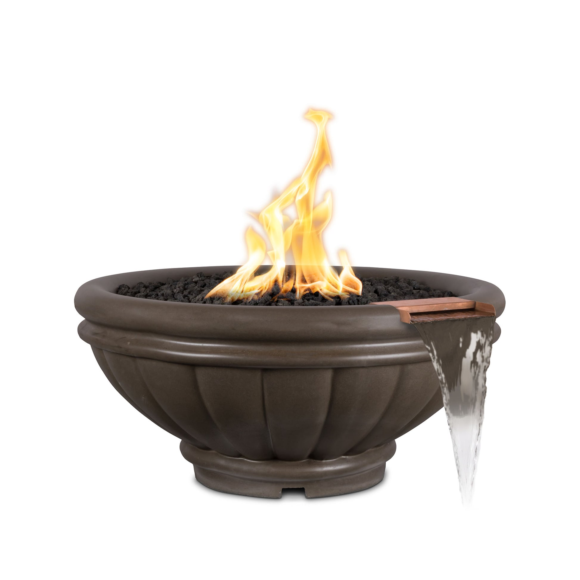 ROMA FIRE AND WATER BOWL -GFRC CONCRETE - catalog view